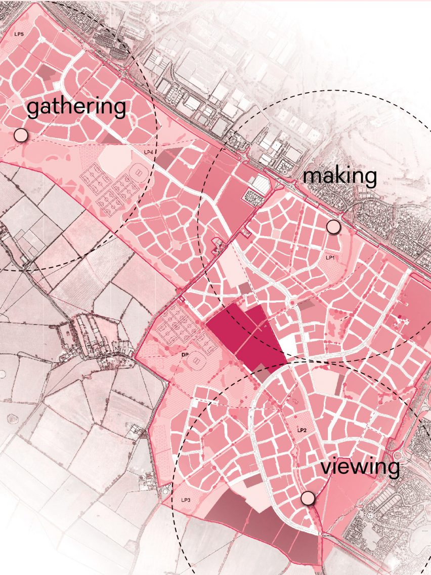 Map of the western expansion showing landmark locations